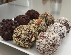 Chocolate Almond Energy Balls